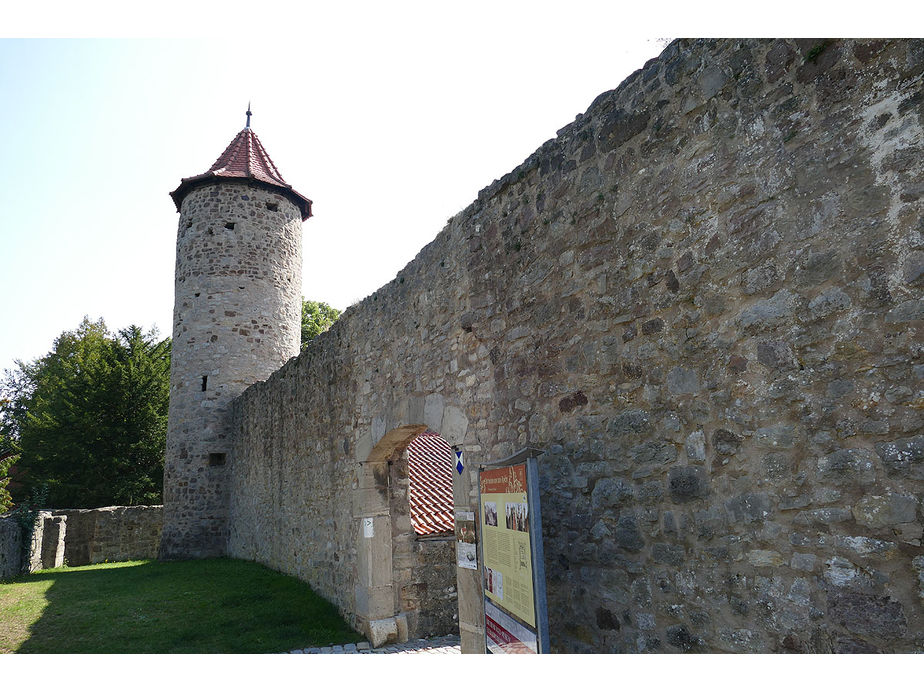 Sankt Crescentius on Tour in Ostheim und auf dem Kreuzberg (Foto: Karl-Franz Thiede)